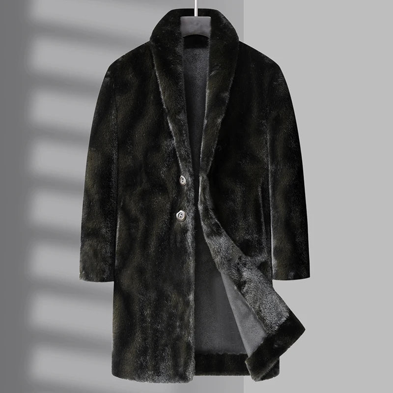 Madison Peers Faux Fur Overcoat